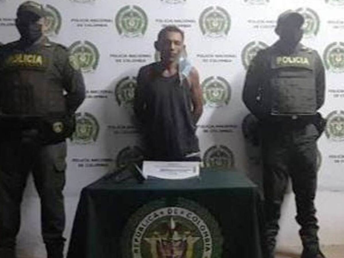 A "Bombillo loco" lo pillaron con un arma de fuego