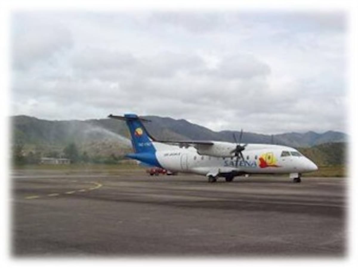 Un avión de Satena superó una emergencia en el aeropuerto Palonegro