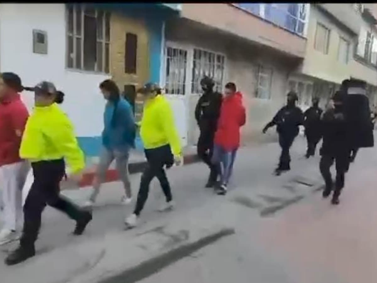 Desmantelada banda de 'Los Elenos' dedicada a extorsión de comerciantes en Bogotá