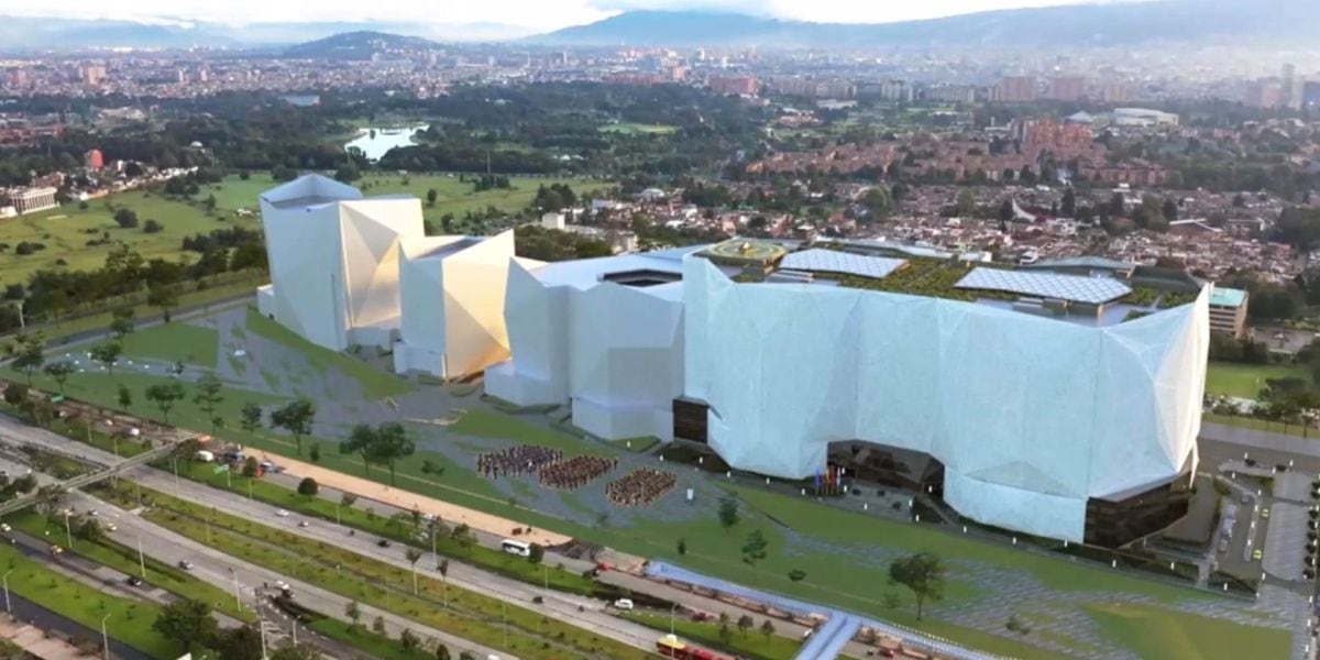 Render del nuevo edificio Fortaleza, sede del Ministerio de Defensa// Foto: Ministerio de Defensa