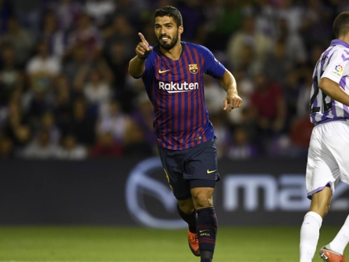 Dembele da victoria al Barcelona ante un Valladolid valiente y entregado