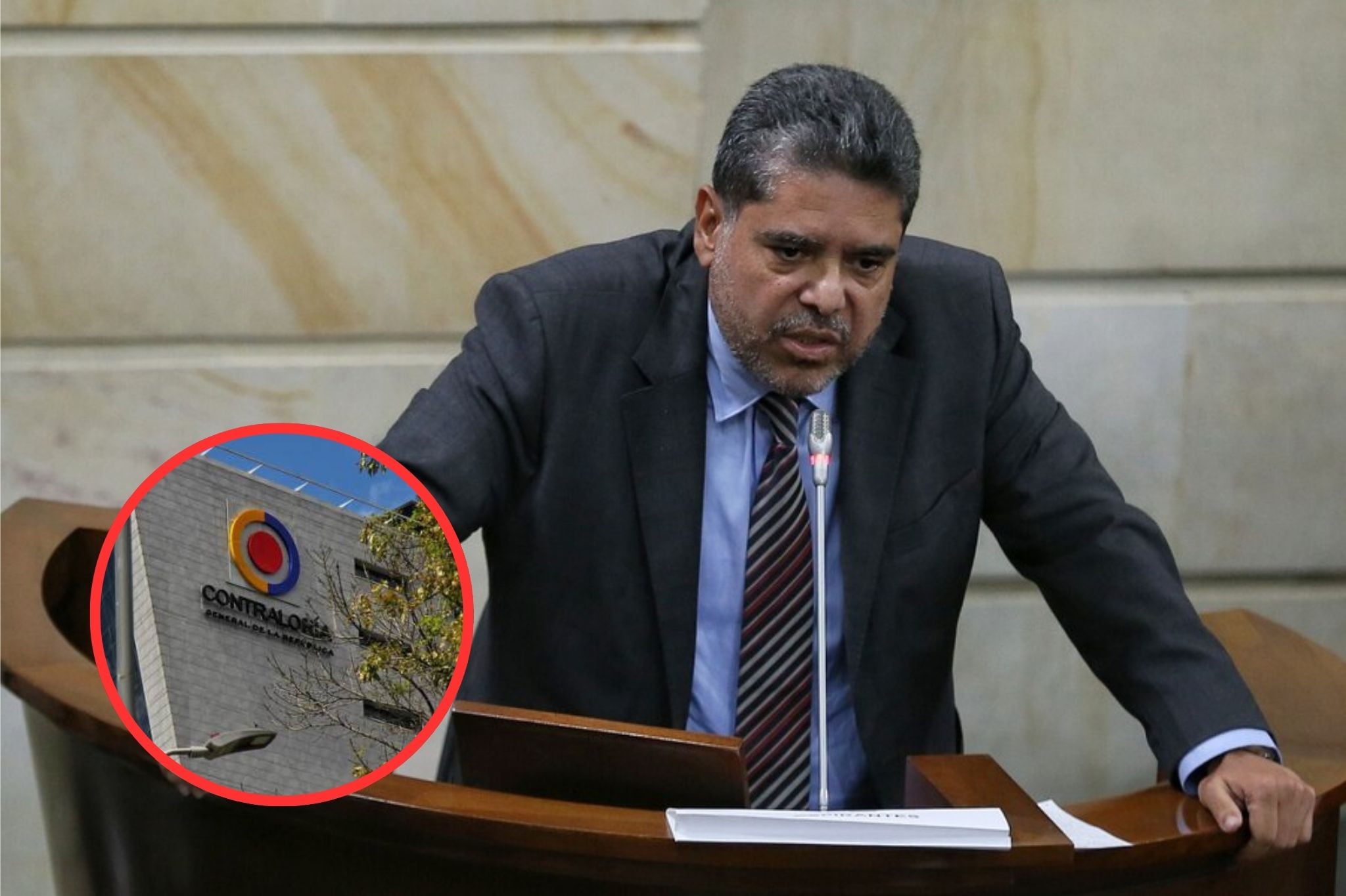 Carlos Hernán Rodríguez y Contraloría General.