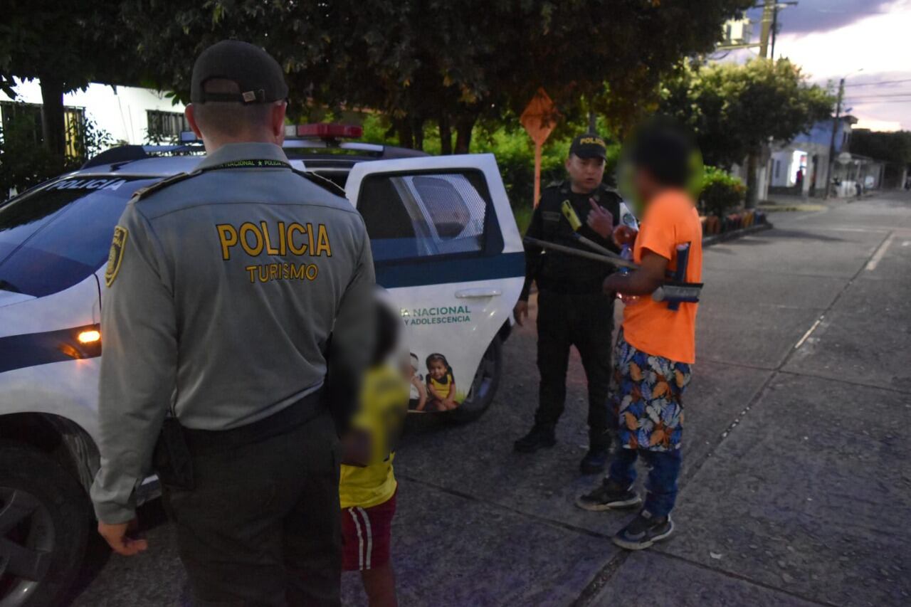 Rescatan menores en condición de mendicidad