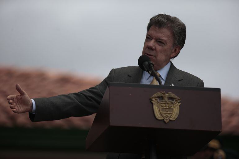 El presidente Juan Manuel Santos 