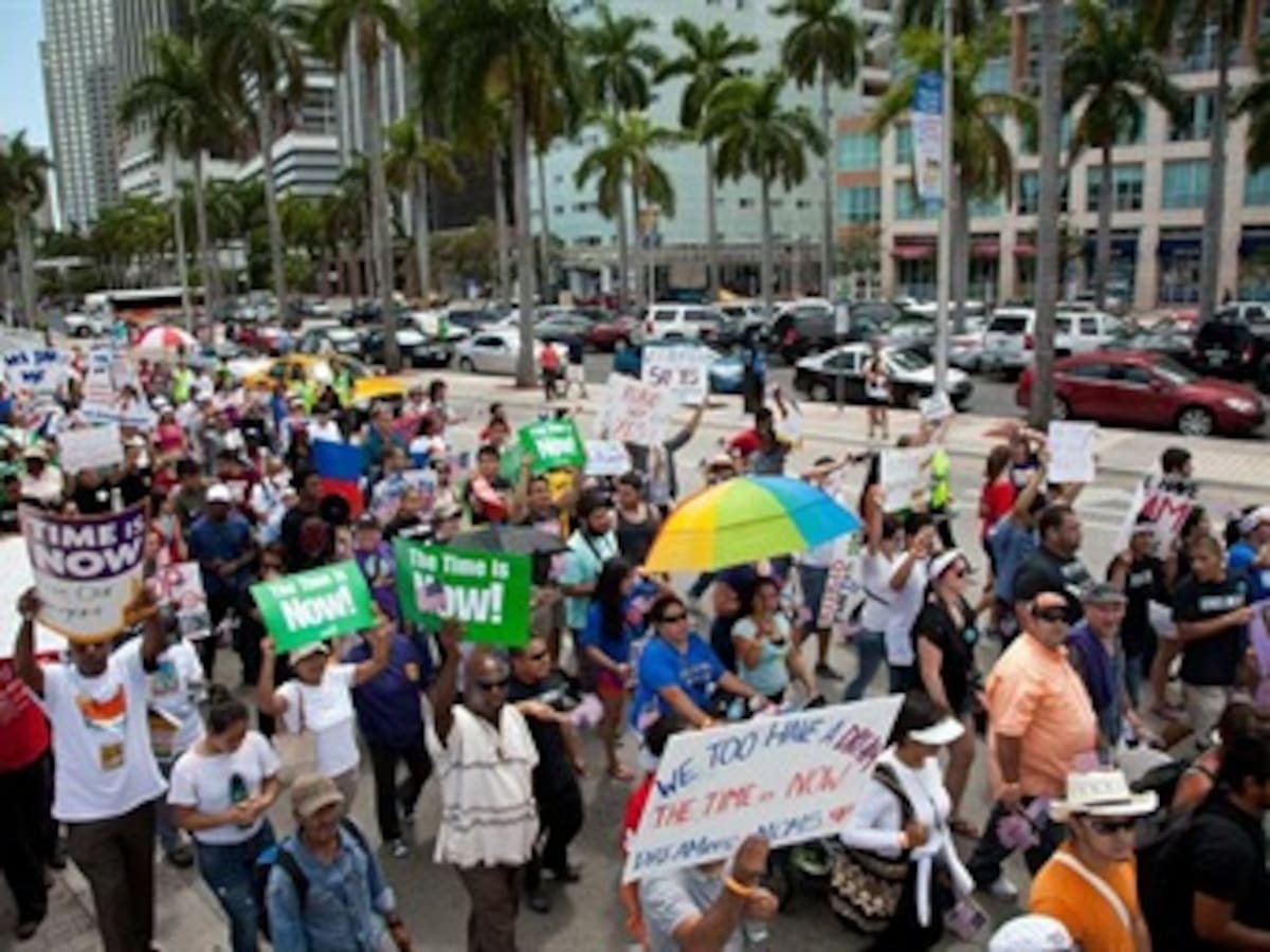 Washington se prepara para una marcha multitudinaria pro reforma migratoria