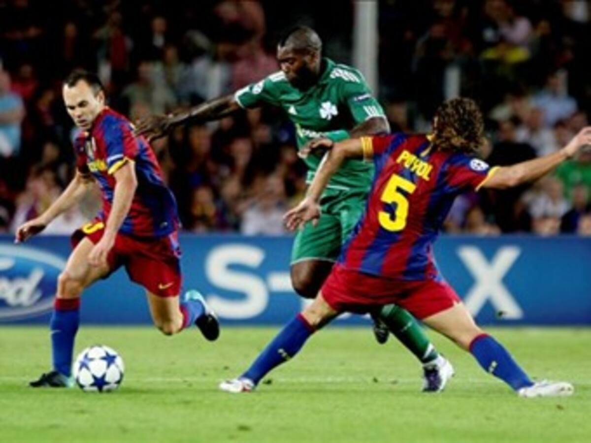 Barcelona goleó 5-1 a Panthinaikos en primera jornada de Liga de Campeones