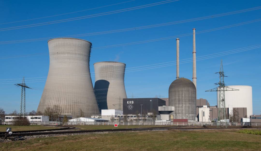 Planta nuclear en Alemania.     Foto: Getty 