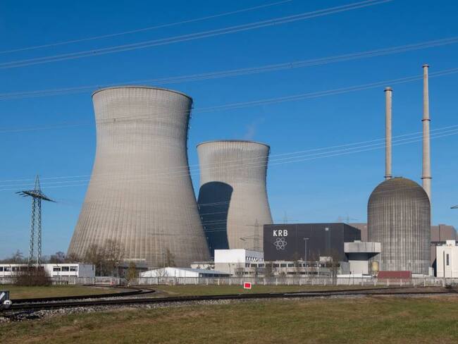 Planta nuclear en Alemania.     Foto: Getty 