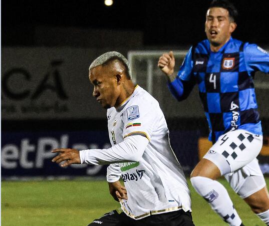 Michael Barrios fue una de las grandes figuras del Once Caldas / Twitter: @Oncecaldas.