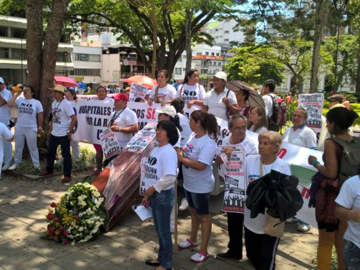Trabajadores de hospital San Francisco en Ibagué rechazan posible liquidación