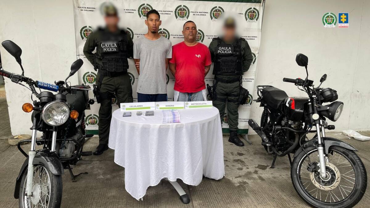 Ordenaron medida de aseguramiento contra dos presuntos extorsionistas en Cartagena