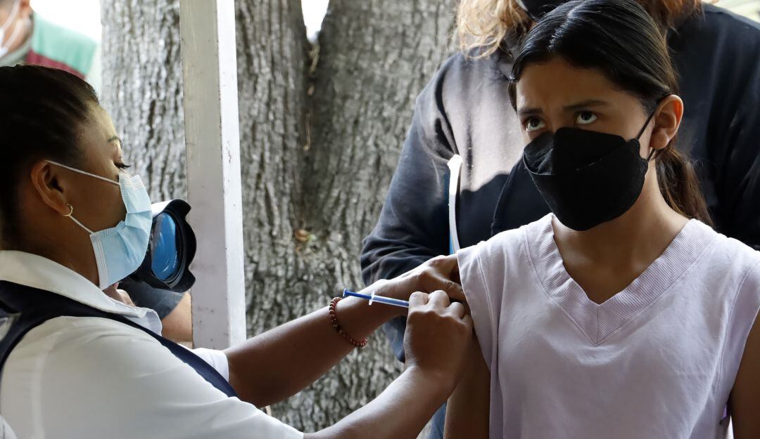 Vacunación en México.