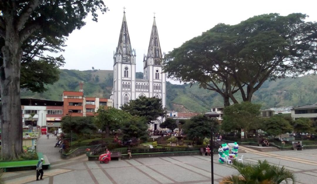 Parque principal de Chinchiná, Caldas