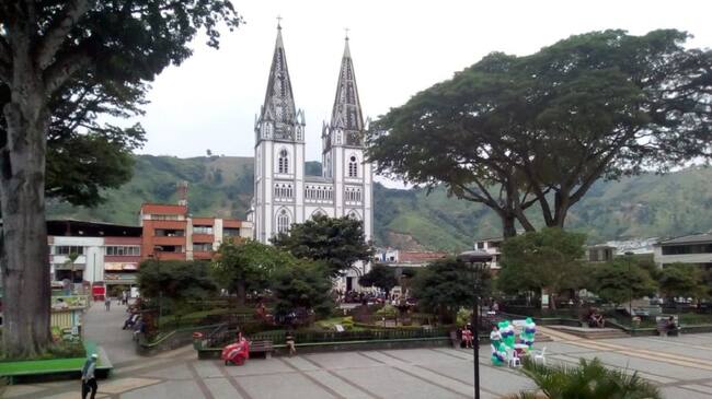 Parque principal de Chinchiná, Caldas