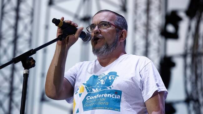 Rodrigo Londoño, alias Timochenko. Foto: Colprensa - Juan Páez