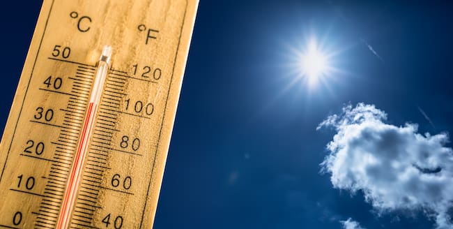 Aumento en la temperatura. Foto: Getty Images.
