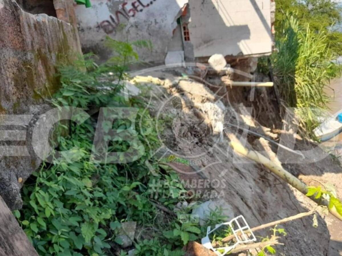 13 viviendas afectadas por socavación del río Magdalena en La Dorada Caldas