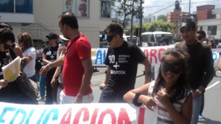 Colombia marchó contra la corrupción