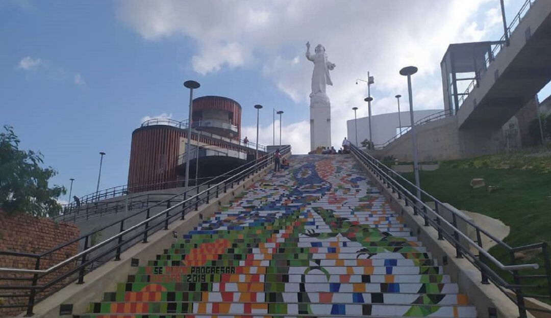 Mirador de Cristo Rey. Foto: Caracol Radio Cúcuta.