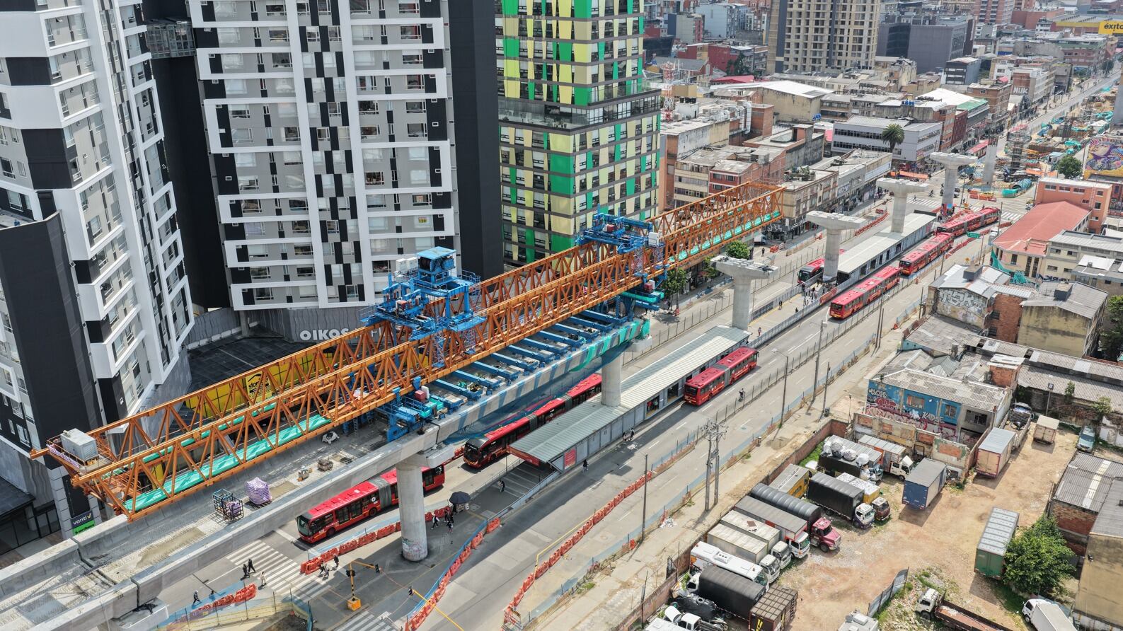 Desde el próximo 3 de febrero se cierra la estación temporal Calle 57: ¿qué alternativas existen?