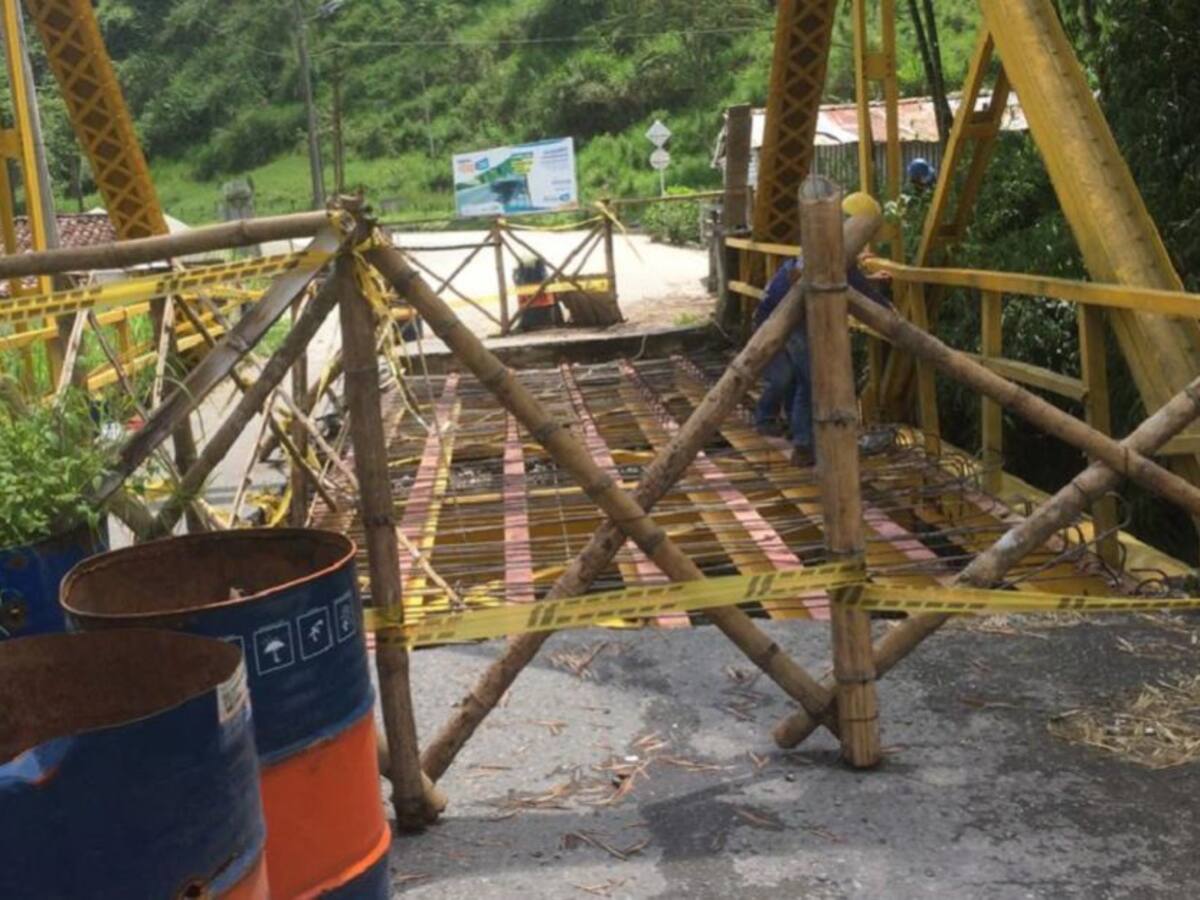 Ya se dio inicio a las obras de reparación del puente La Ínsula