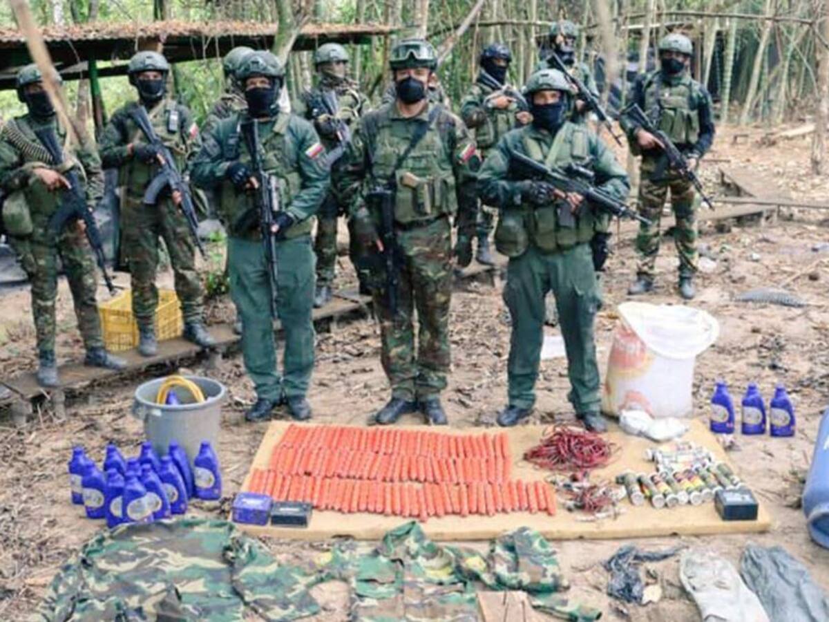 Militares venezolanos encontraron armamento manufacturado en Colombia