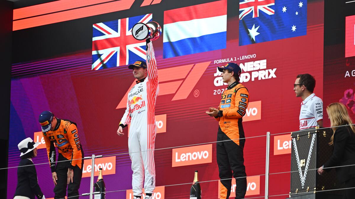 Fórmula 1: Max Verstappen se impuso de manera magistral en el Gran Premio de Japón