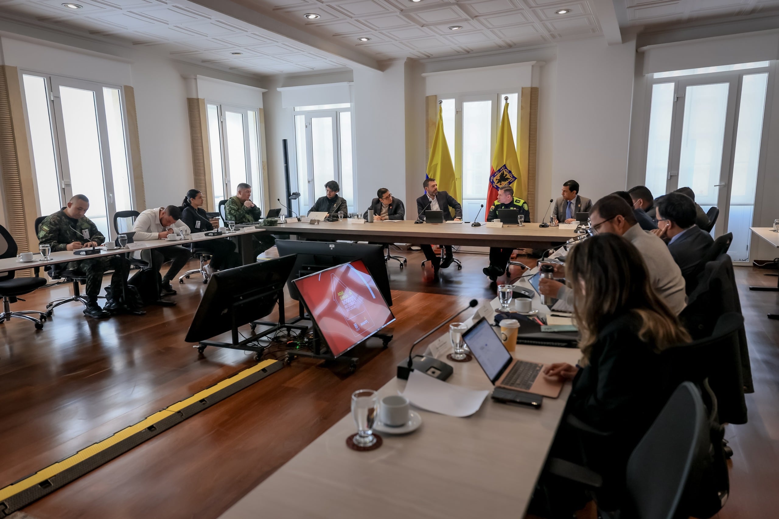 Consejo de Seguridad de Bogotá. FOTO: Suministrada Distrito.