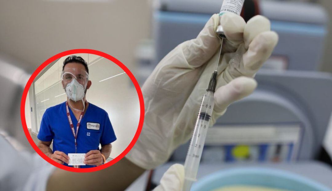 Cirujano plástico negó haberse colado para vacunación