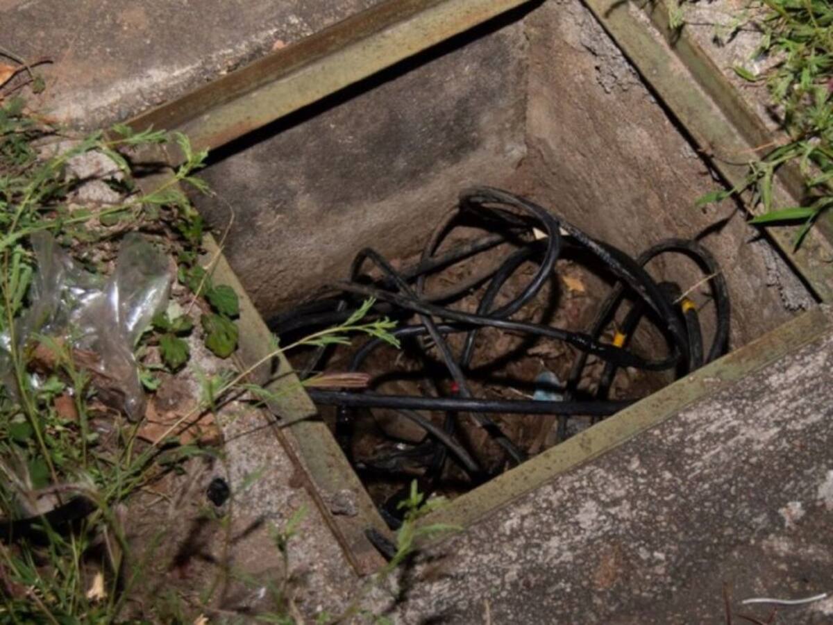 En Neiva se han hurtado 65 millones de pesos en cable de alumbrado público