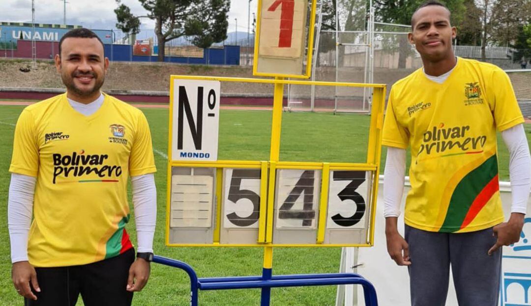 Con un salto de 5,43 Omar Acosta, se ubica entre los mejores 5 del ranking mundial, en el salto largo del paraatletismo