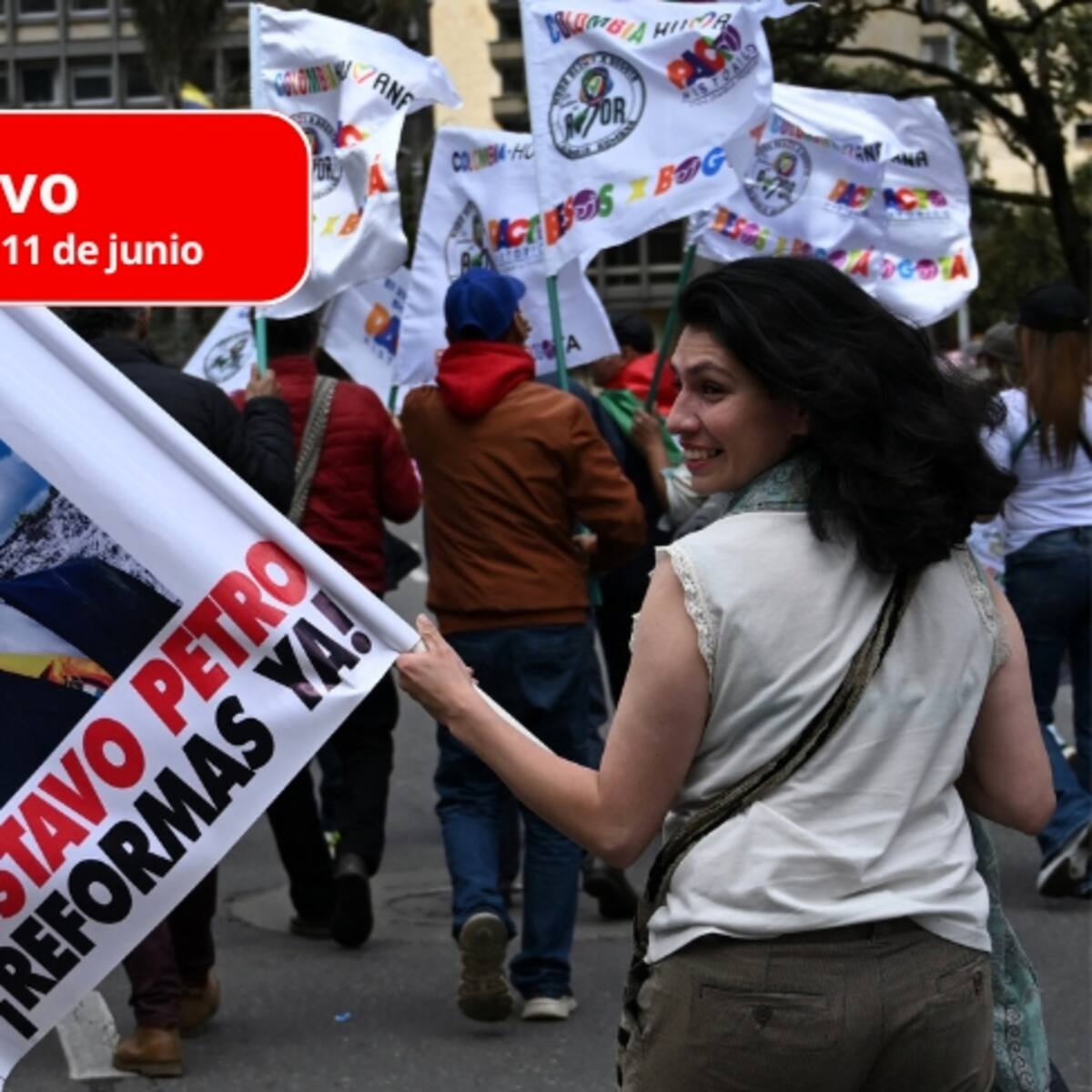 🔴 Paro en Bogotá HOY última hora 11 de junio 2025: Marchas, movilidad y más