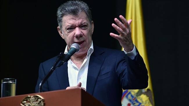 Ya no hay excusa para no votar los protocolos de la JEP: Santos. Foto: Colprensa