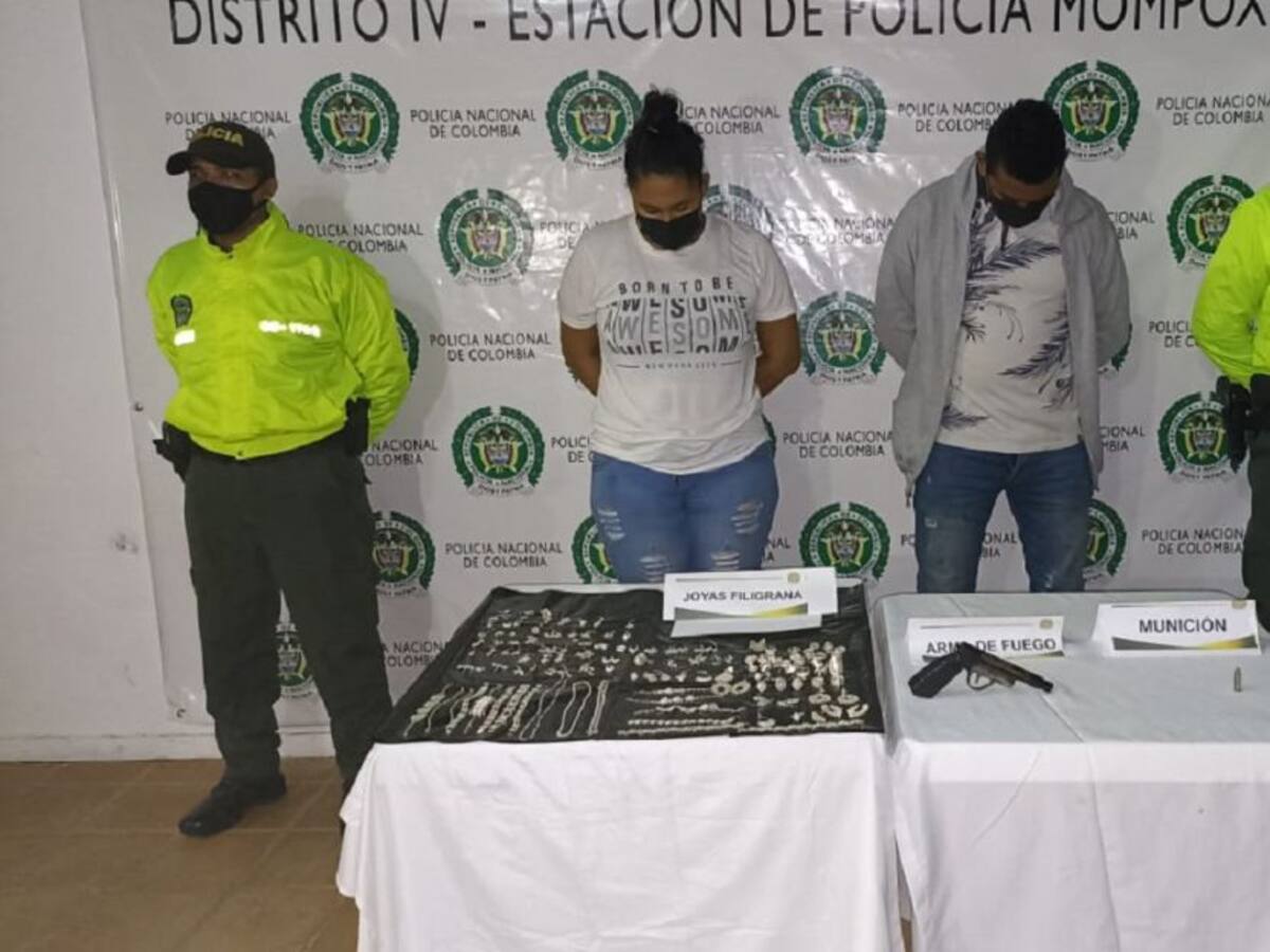 Cárcel para presuntos autores de robo a negocio de venta de vinos en Mompox