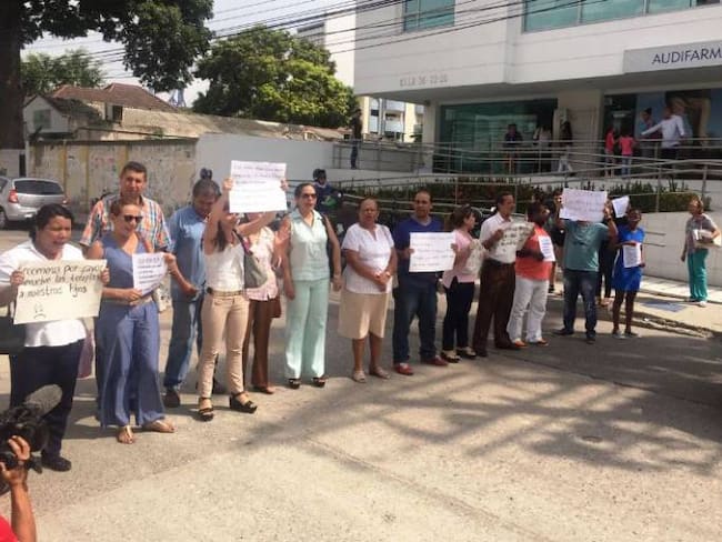 Padres de niños con autismo exigieron a Coomeva Cartagena atención en salud de sus hijos