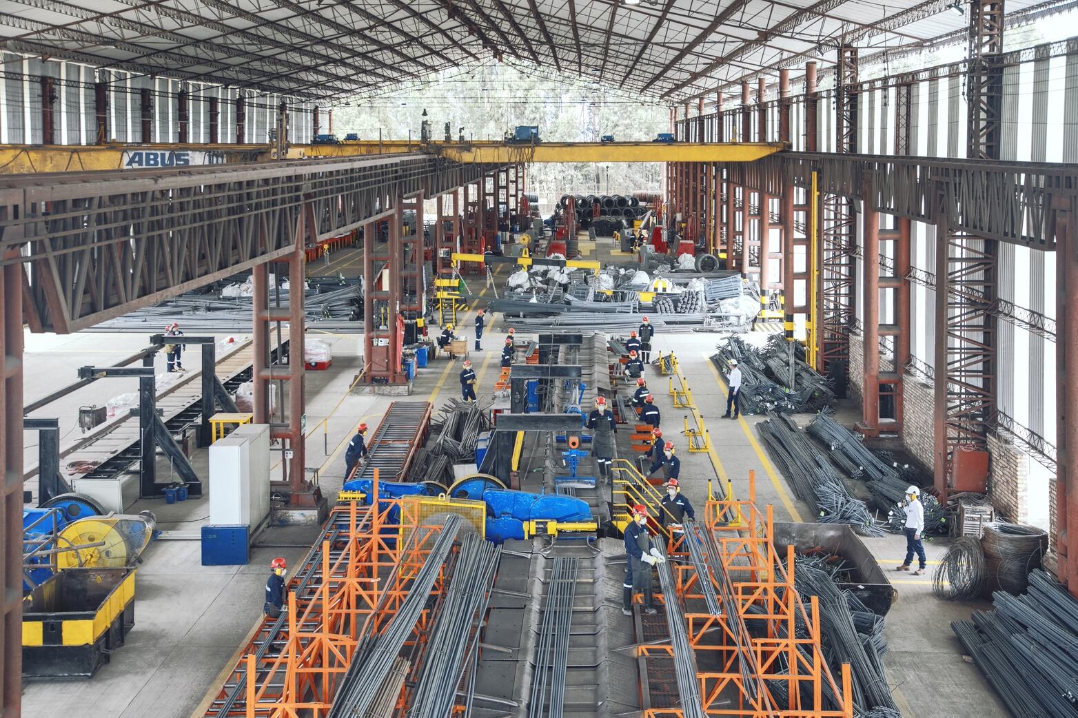 Planta del Grupo Siderúrgico Reyna en Sogamoso / Cortesía.