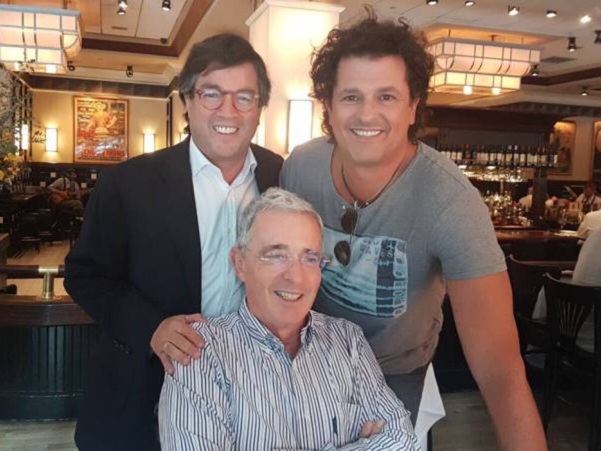 Uribe y los coqueteos a Luis Alberto Moreno