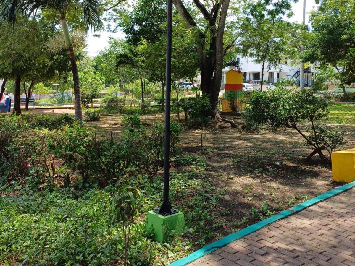 Finalizó la revitalización del Parque Doña Epi en barrio Blas de Lezo de Cartagena