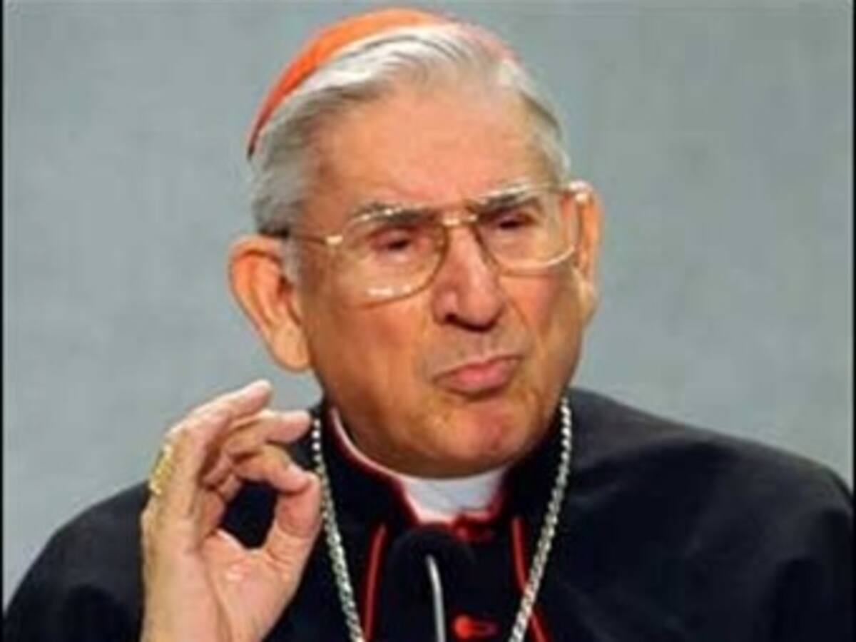 Monseñor Darío Castrillón reveló que 'Alfonso Cano' tiene voluntad de diálogo