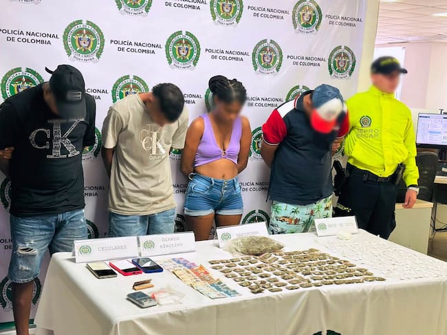 Cuatro presuntos integrantes de los “Salsas Nueva Generación” fueron capturados en Cartagena