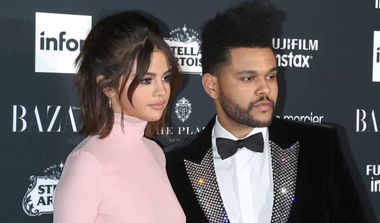Selena Gomez y The Weeknd. 