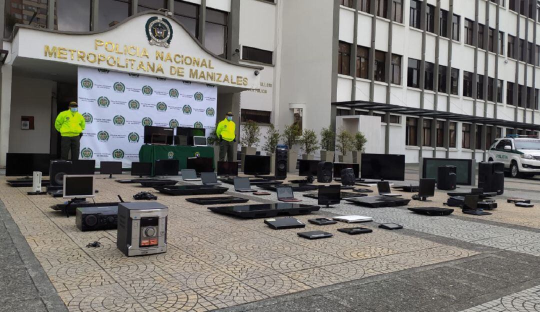 Equipos recuperados en Manizale