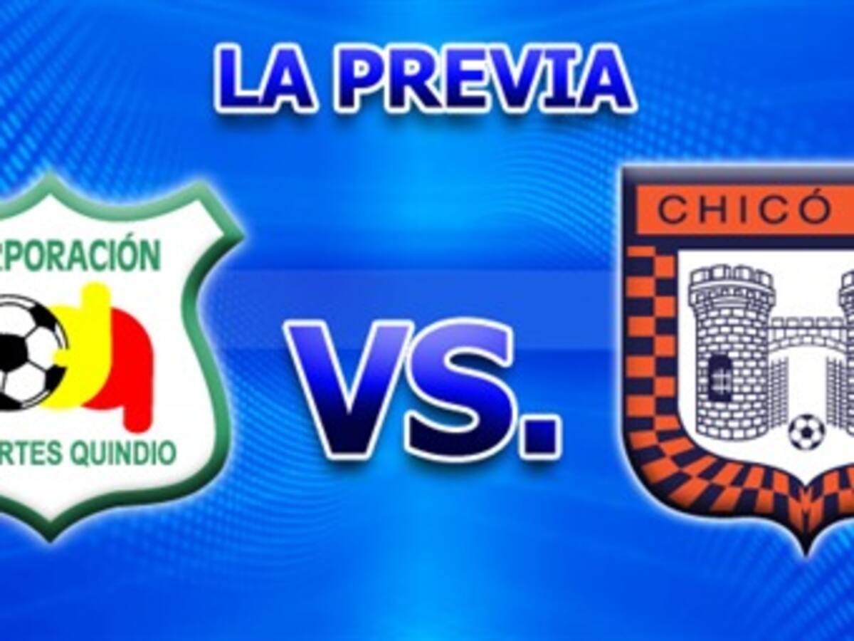 Quindío contra Boyacá Chicó, el que pierda saldrá de los ocho