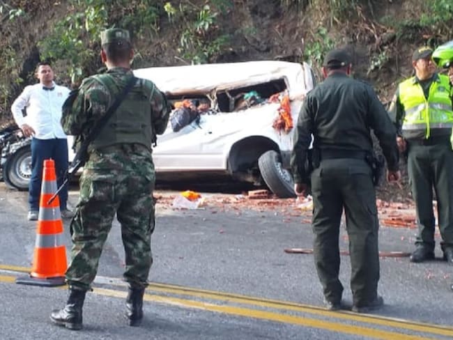 Tres muertos y 7 heridos deja accidente en la vía Barrancabermeja