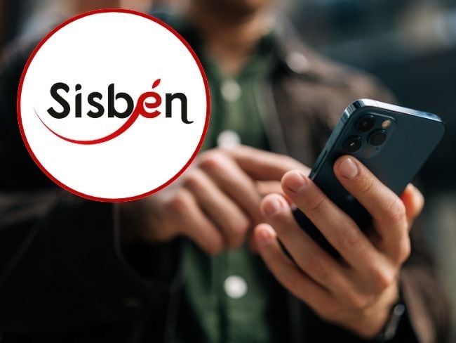 Imagen de referencia, foto Gettyimages, Canva y logo del Sisbén.