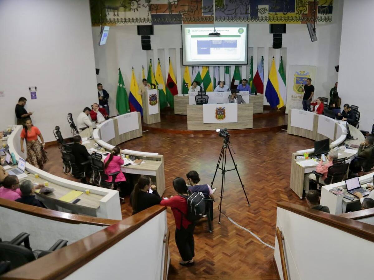 En primer debate fue aprobado por la Asamblea el Plan de Desarrollo para Risaralda