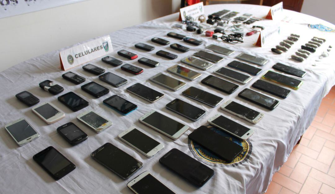 Elementos incautados 