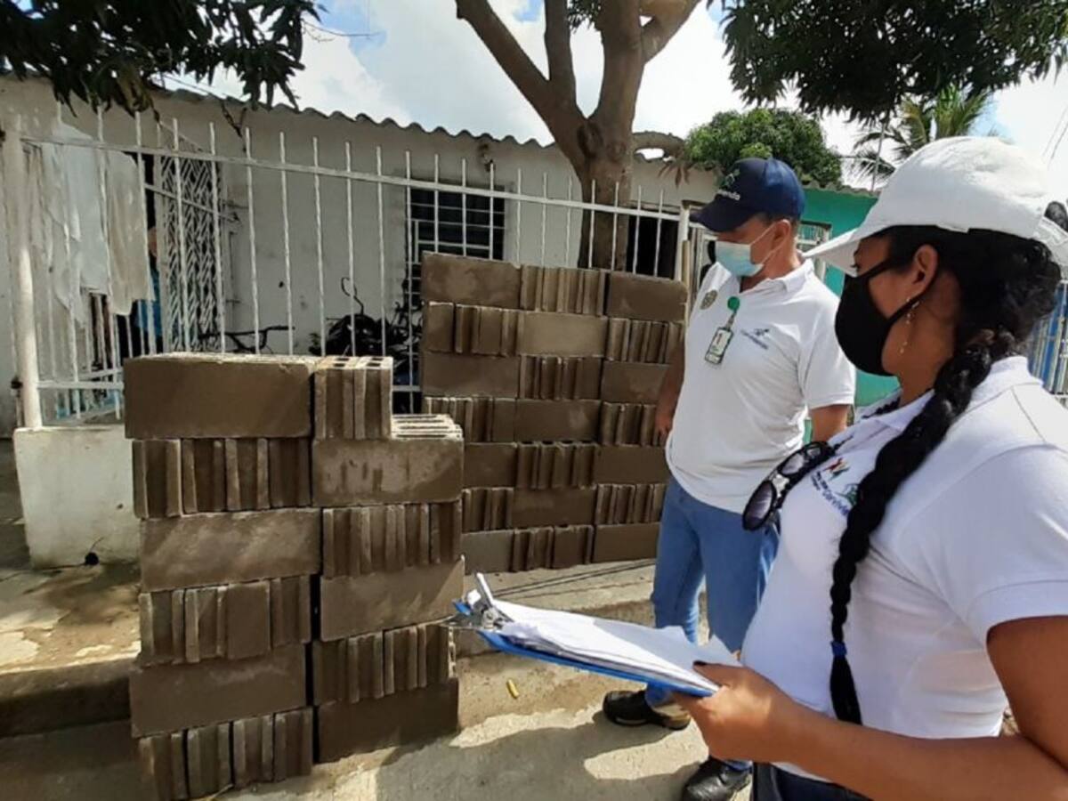 En Cartagena se han hecho 2.132 mejoramientos de vivienda