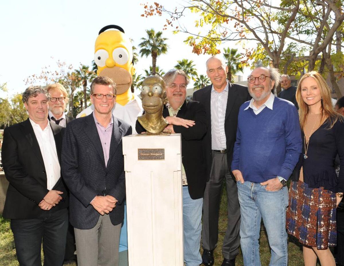 En 2012, el creador de la serie, Matt Groening, y el productor ejecutivo, James L. Brooks, estuvieron en una ceremonia conmemorativa de la serie.