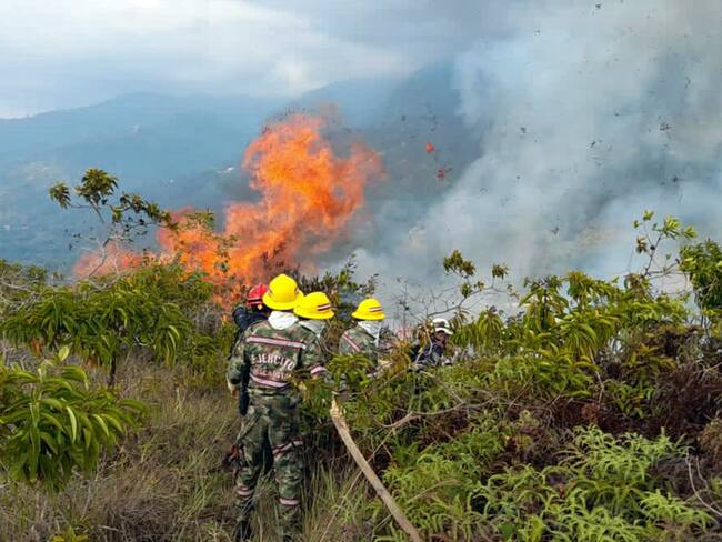 Más de 20 incendios permanecen activos en el país